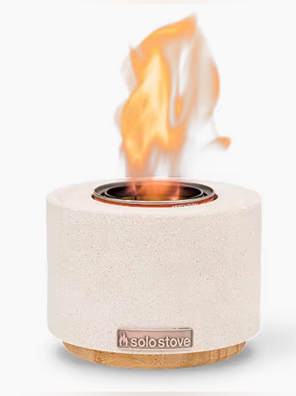 Solo Stove Cinder Portable Tabletop Fire Bowl - Natural with gel fuel New In Box